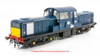 1724 Heljan Class 17 Diesel Locomotive number D8568 in BR blue - as preserved